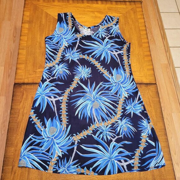 Island Planet Miami Beach Floral Shift Dress - Picture 2 of 9